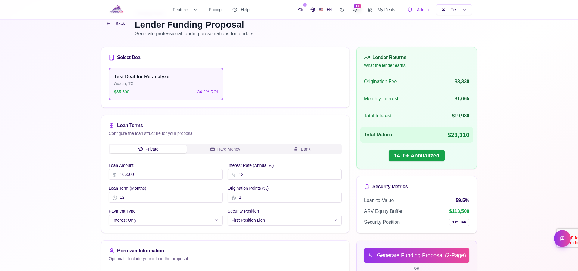 Funding Proposals